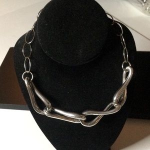 SIMON SEBBAG STERLING SILVER COLLAR NECKLACE EUC